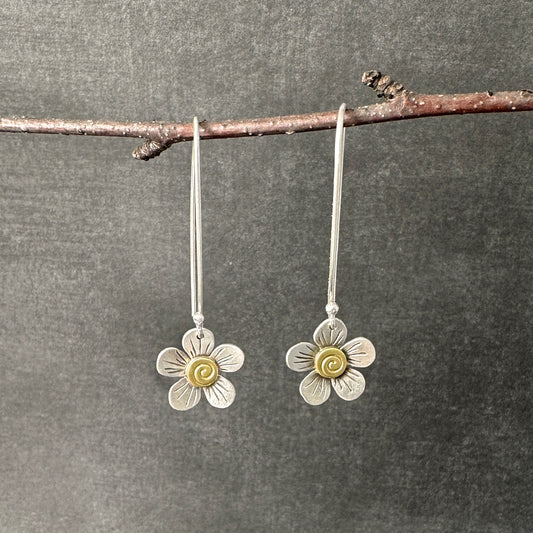 Forget-Me-Not Earrings