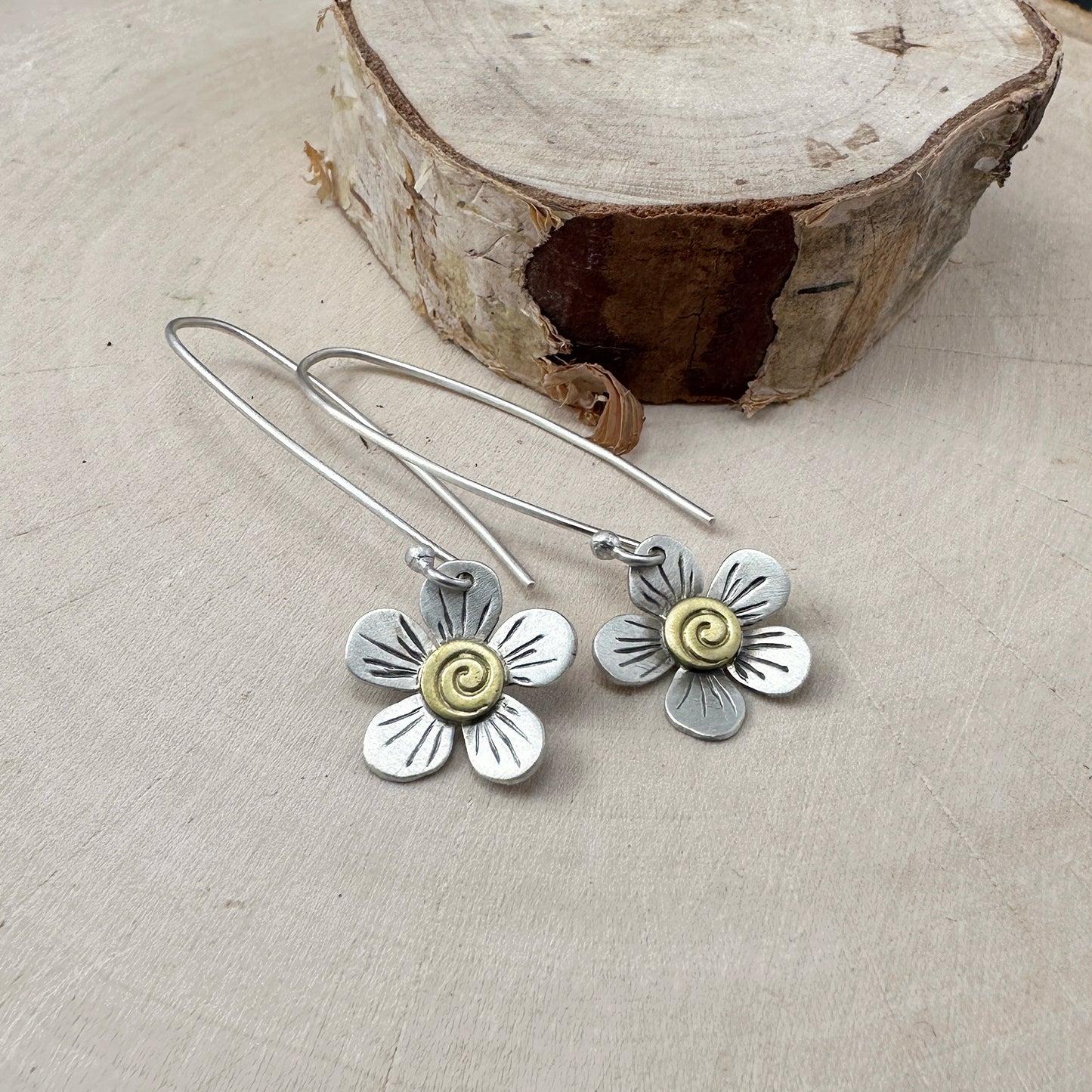 Forget-Me-Not Earrings
