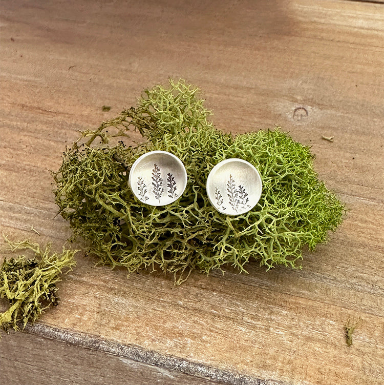 Spring Trees Post Earrings