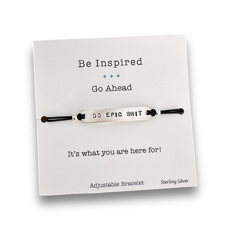 Do Epic Shit Adjustable Bracelet