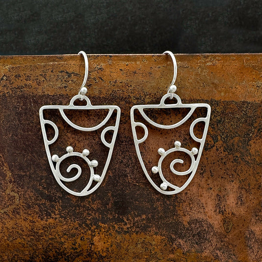 OOAK Silhouette Evolution Earrings