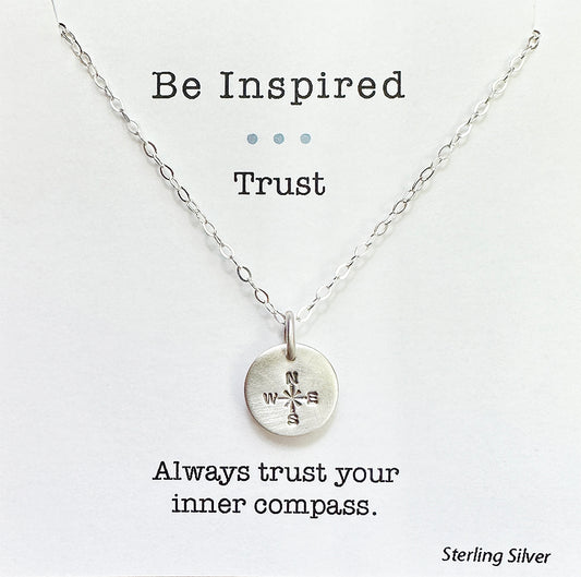Trust Your Inner Compass Necklace