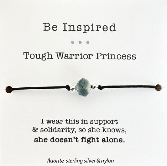 Tough Warrior Princess Supporter Adjustable Bracelet