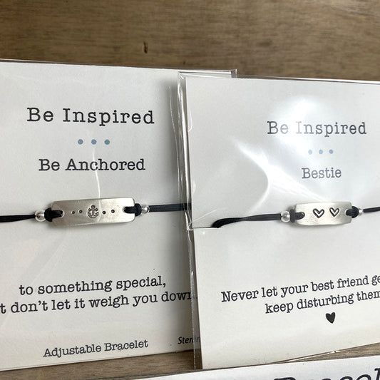"Be Inspired" Symbol Bracelet