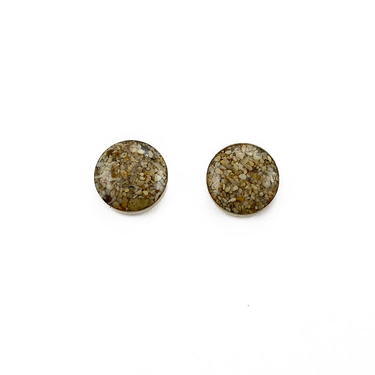 Sterling & Beach Sand Post Earrings