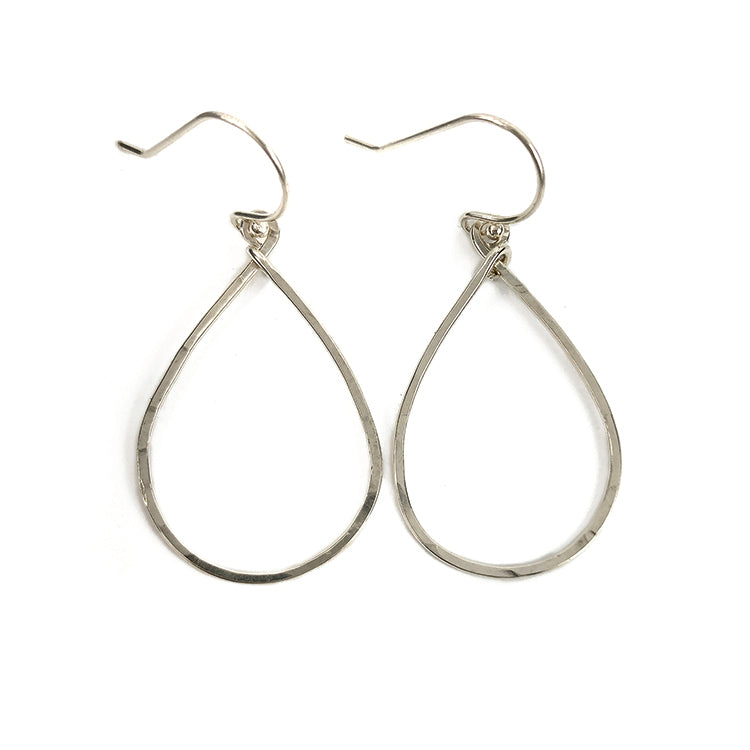 Classic Sterling Teardrops - Small