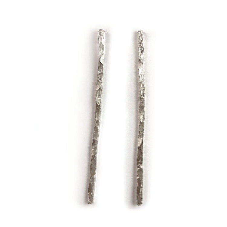 Textured Twig Earrings